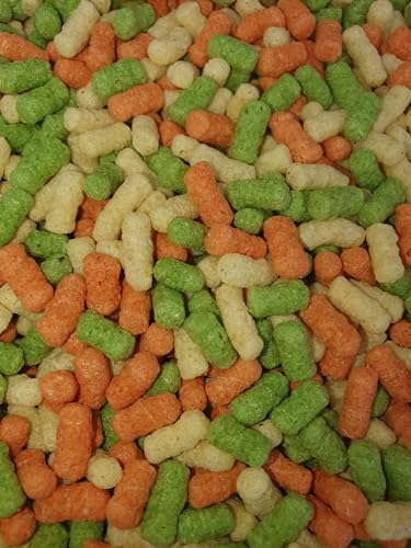 Teichsticks Teichfutter Sticks 3-Fach Mix Vorteilspack 2 x 4 kg Beutel Goldfischfutter Koifutter von Sahawa von SAHAWA
