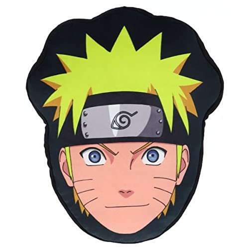 NARUTO SHIPPUDEN - Coussin 3D Naruto - 100% Polyester - Noir von SAHINLER créateur d'univers