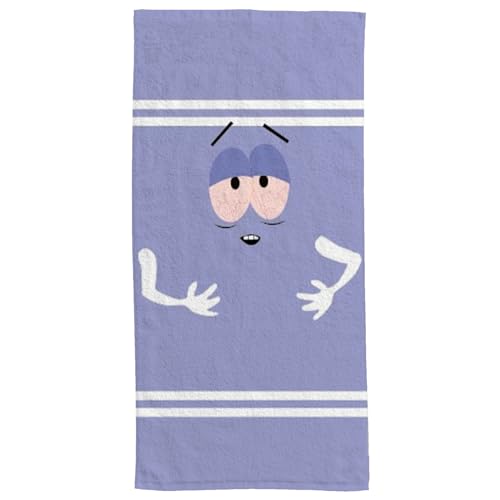 South Park - Serviette de bain South Park 40x70 cm - Polycoton - 300 GSM - Mauve von SAHINLER créateur d'univers