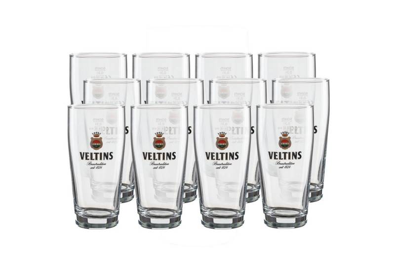 SAHM Bierglas Veltins Bierglas 0,3l 12er-Set spülmaschinengeeignet Qualitätsglas, Traditioneller Biergenuss im Markenglas SAHM Bierglas Veltins Bierglas 0,3l 12er-Set spülmaschinengeeignet Qualitätsglas, Traditioneller Biergenuss im Markenglas von SAHM