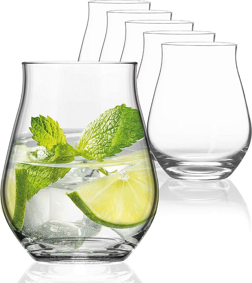 SAHM Longdrinkglas Sensorik Gin Gläser Set 6 Stück - Gin Tonic Gläser von SAHM