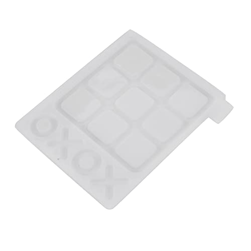 SAHROO Nullen und Kreuze Spiel Silikon Form 3D Schach Brett Form DIY Epoxid Harz Form Ochsen Schach Spiel Form Herstellung Werkzeug S von SAHROO