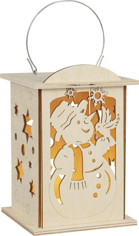 SAICO Original Kerzenlaterne Laterne Schneemann mit Teelicht oder LED-Beleuchtung BxHxT 16x12x12cm SAICO Original Kerzenlaterne Laterne Schneemann mit Teelicht oder LED-Beleuchtung BxHxT 16x12x12cm von SAICO Original