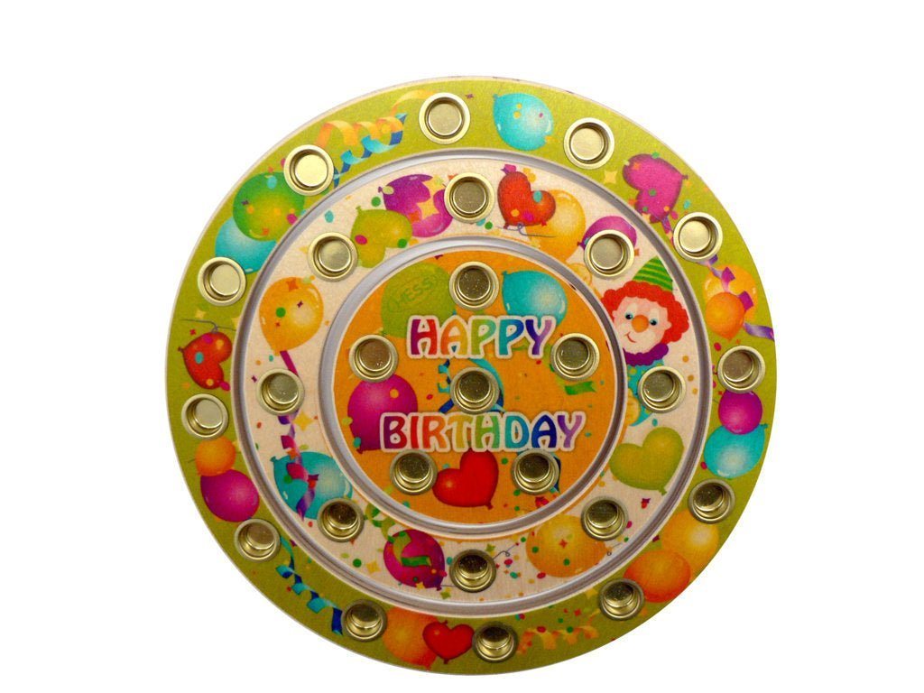 SAICO Original Kerzenständer Geburtstagsringe Happy Birthday"" von SAICO Original