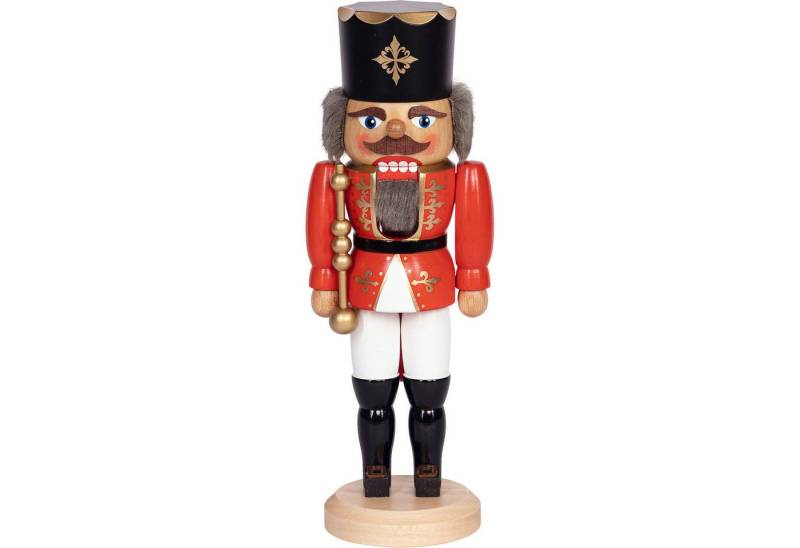 Erzgebirge-Palast Nussknacker König rot (29cm) Nussknacker von Saico Seiffen von Erzgebirge-Palast
