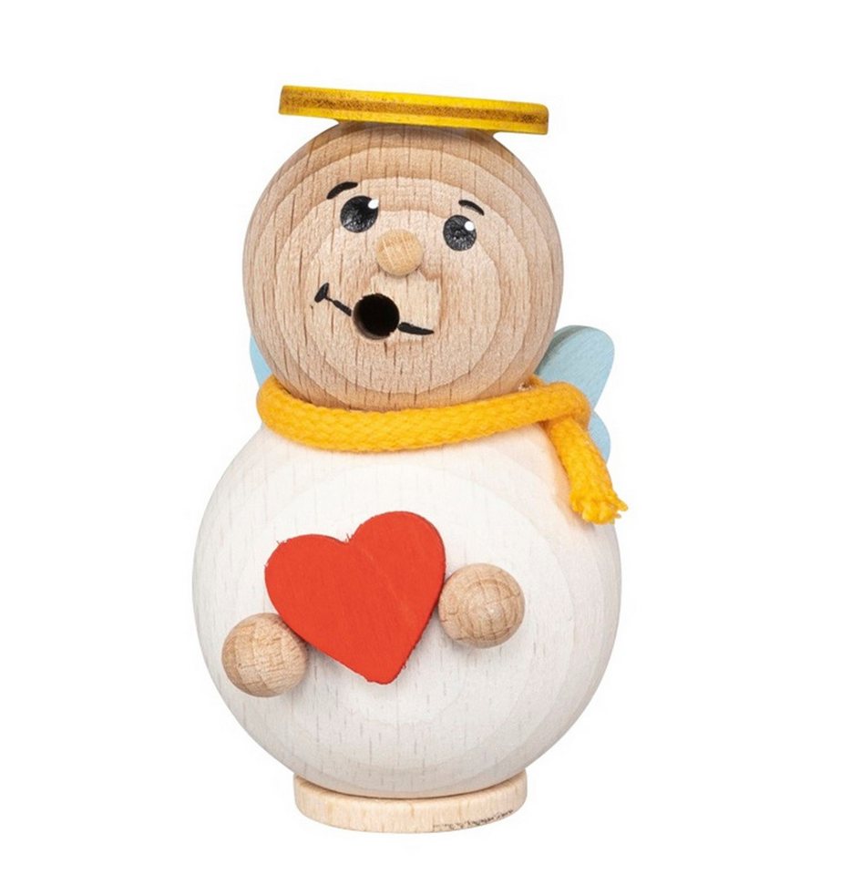 SAICO Original Räuchermännchen Mini-Räucherfigur - Engel - aus Holz, Größe ca. 8cm - zum Dekorieren oder verschenken - Made in Germany SAICO Original Räuchermännchen Mini-Räucherfigur - Engel - aus Holz, Größe ca. 8cm - zum Dekorieren oder verschenken - Made in Germany von SAICO Original