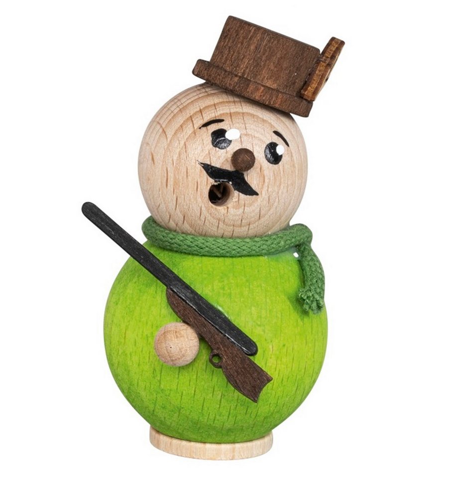 SAICO Original Räuchermännchen Mini-Räucherfigur - Jäger - aus Holz, Größe ca. 8cm - zum Dekorieren oder verschenken - Made in Germany SAICO Original Räuchermännchen Mini-Räucherfigur - Jäger - aus Holz, Größe ca. 8cm - zum Dekorieren oder verschenken - Made in Germany von SAICO Original