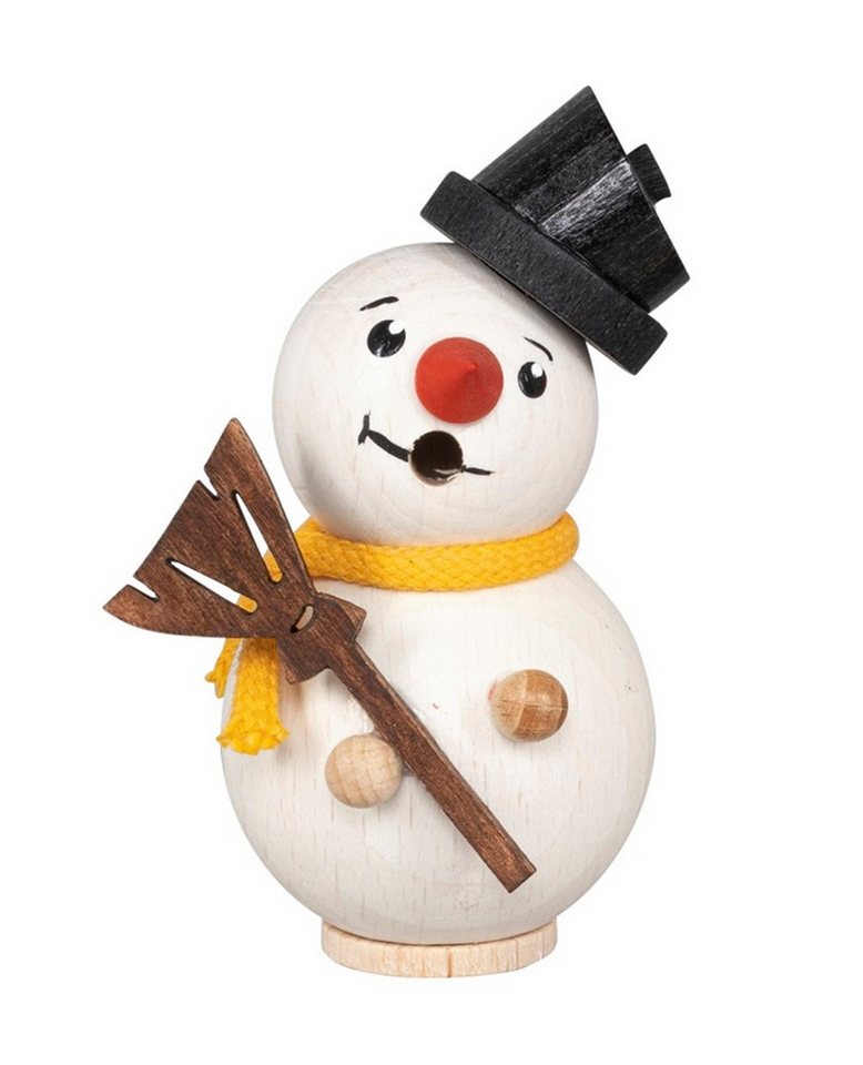 SAICO Original Räuchermännchen Mini-Räucherfigur - Schneemann - aus Holz, Größe ca. 8cm - zum Dekorieren oder verschenken - Made in Germany SAICO Original Räuchermännchen Mini-Räucherfigur - Schneemann - aus Holz, Größe ca. 8cm - zum Dekorieren oder verschenken - Made in Germany von SAICO Original