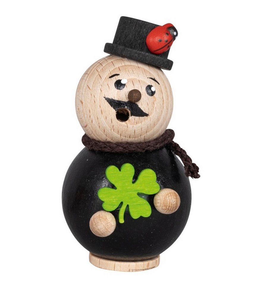 SAICO Original Räuchermännchen Mini-Räucherfigur - Schornsteinfeger - aus Holz, Größe ca. 8cm - zum Dekorieren oder verschenken - Made in Germany SAICO Original Räuchermännchen Mini-Räucherfigur - Schornsteinfeger - aus Holz, Größe ca. 8cm - zum Dekorieren oder verschenken - Made in Germany von SAICO Original