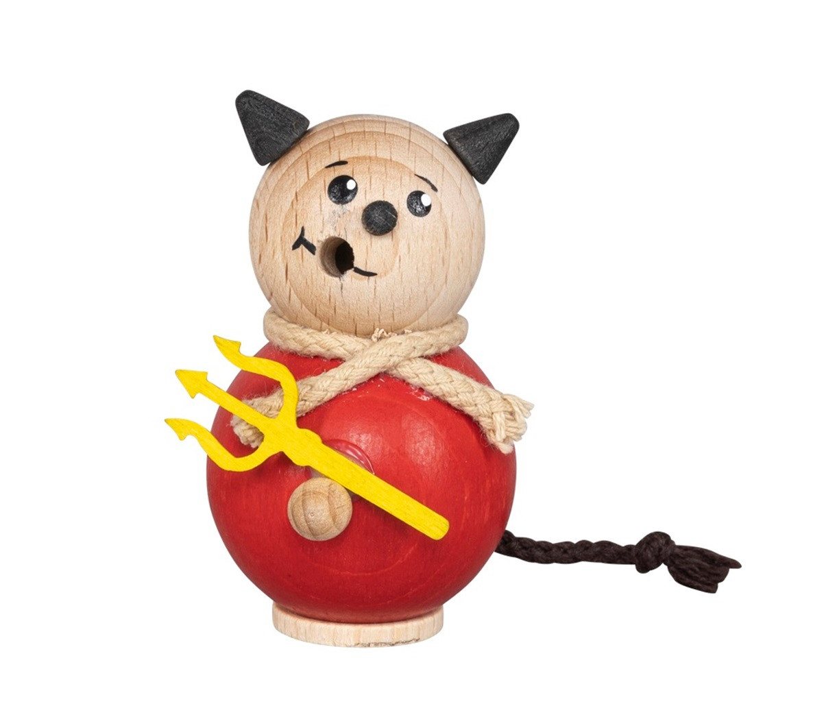 SAICO Original Räuchermännchen Mini-Räucherfigur - Teufel - aus Holz, Größe ca. 8cm - zum Dekorieren oder verschenken - Made in Germany SAICO Original Räuchermännchen Mini-Räucherfigur - Teufel - aus Holz, Größe ca. 8cm - zum Dekorieren oder verschenken - Made in Germany von SAICO Original