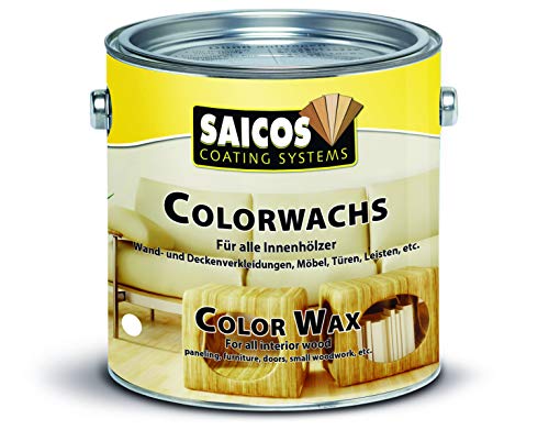 Saicos Colour GmbH 500 3017 Colorwachs, Silbergrau, 2,5 Liter von Saicos
