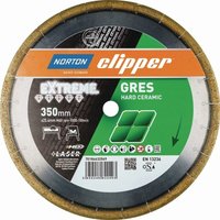 Saint Gobain - Norton Clipper Diamant Trennscheibe extreme gres 350 x 25,4 mm für harte Fliesen Saint Gobain - Norton Clipper Diamant Trennscheibe extreme gres 350 x 25,4 mm für harte Fliesen von SAINT GOBAIN