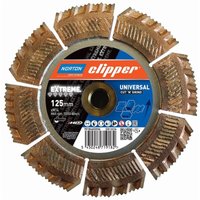 Norton Clipper Diamant Trennscheibe & Topfscheibe extreme cut'n'grind 125mm M14 Norton Clipper Diamant Trennscheibe & Topfscheibe extreme cut'n'grind 125mm M14 von SAINT GOBAIN