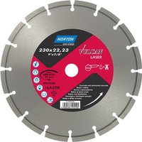 Saint Gobain - Norton Clipper Diamant Trennscheibe vulcan laser 230 x 22,23 mm für Beton von SAINT GOBAIN