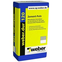 Saint Gobain - weber.dur 120 mineralischer Zement-Putz, 30 Kg von SAINT GOBAIN