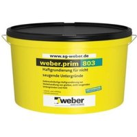 Weber.prim 803 Haftgrundierung für nicht saugende Untergründe, 5 Kg von WEBER SAINT GOBAIN