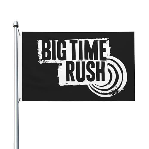 3 Fuß × 5 Fuß Music Rock Band Fuß Fahne Moderne dekorative Fahne leicht und weich fallend schnell trocknendes Material geeignet für Rasenflächen Partys Balkone Flure von SAIOKSIT