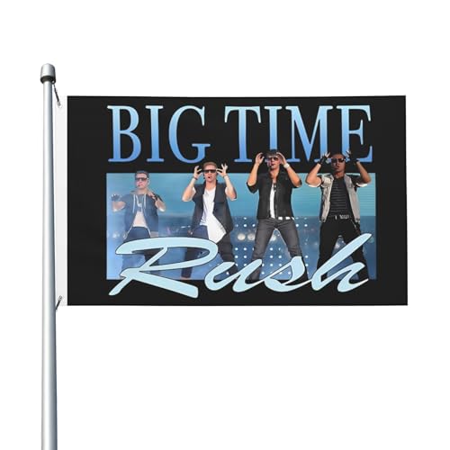 3 Fuß × 5 Fuß Music Rock Band Fuß Fahne Moderne dekorative Fahne leicht und weich fallend schnell trocknendes Material geeignet für Rasenflächen Partys Balkone Flure von SAIOKSIT