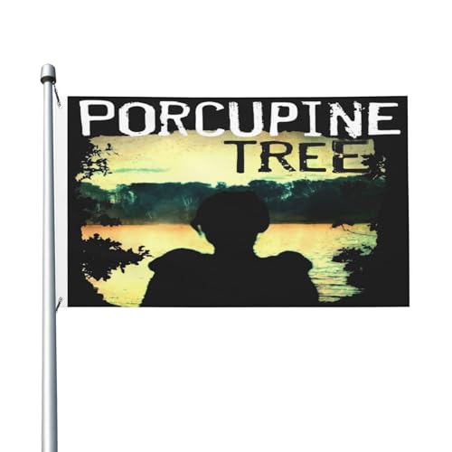 3 Fuß × 5 Fuß Tree Rock Band Porcupine Fuß Fahne Moderne dekorative Fahne leicht und weich fallend schnell trocknendes Material geeignet für Rasenflächen Partys Balkone Flure 3 Fuß × 5 Fuß Tree Rock Band Porcupine Fuß Fahne Moderne dekorative Fahne leicht und weich fallend schnell trocknendes Material geeignet für Rasenflächen Partys Balkone Flure von SAIOKSIT