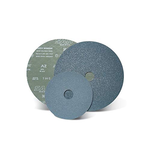 Sait 77781 SAITDISC AZ Fiberscheiben, 180mm x 22mm, 50 Körnung, X Typ, 100 Stück von SAIT