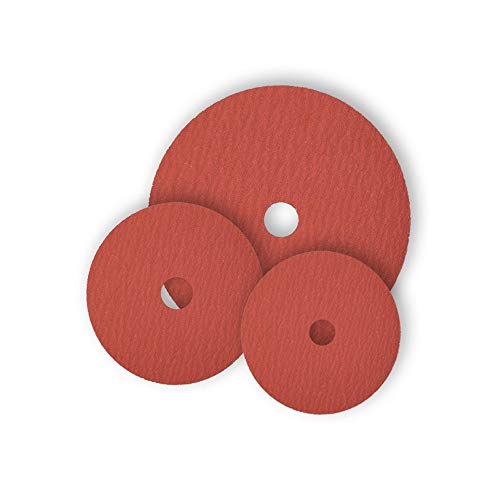 Sait 78963 SAITDISC 9S Fiberscheiben, 115mm x 22mm, 50 Körnung, XT Typ, 100 Stück von SAIT