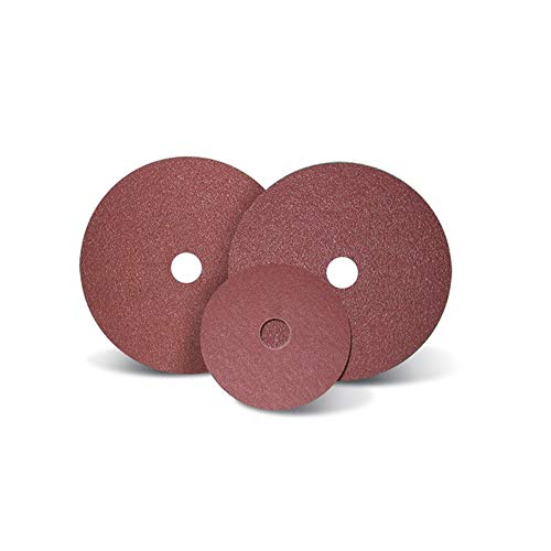 Sait 82081 SAITDISC 3A Fiberscheiben, 180mm x 22mm, 36 Körnung, X Typ, 100 Stück von SAIT