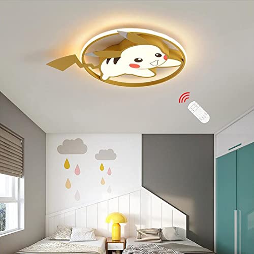 LED Deckenleuchte Kreativ Kinderzimmer Leuchte mit Fernbedienung, Cartoon-Design Modern Deckenlampe Kinder Schlafzimmer Dimmbar Deckenlampe, Ø50CM, Babyzimmer Innendekoration Wandleuchte, 39W, 2730LM von SAIVITT