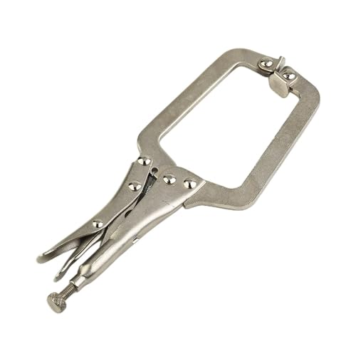 Klemmen Quick Grip, 9 Zoll C-Clamp Weld Clip Fix Zange Locator Holzarbeiten Fix Zange Zangen Legierung Handwerkzeuge von SAJMAKUWLA