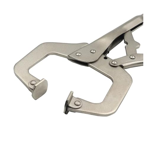 Klemmen Quick Grip, C-Klemme Schweißklammer Holzarbeiten Fix Zange Zange Tong Stahl Handwerkzeug Zapfensucher(9 Inch) von SAJMAKUWLA