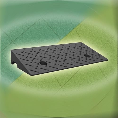 Rollstuhlrampe, 2" 5" 7" Rise Doorway Threshold Ramp, Steps Transition Ramp For Warehouse Sidewalk Steps(50x25x8cm) von SAJMAKUWLA