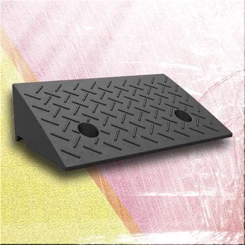 Rollstuhlrampe, 2" 7" Rise Lightweight Portable Door Entry Ramps For Doorway Sidewalk Garage Warehouse(H 11 CM/4.3") von SAJMAKUWLA