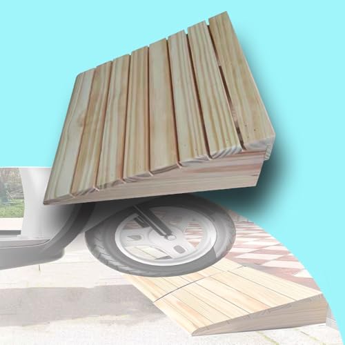 Rollstuhlrampe, Portable Doorway Entry Ramps, Driveway Kerb Ramp, Shed Ramps Handicap Ramps For Garage Sidewalk(35x39x15 cm) von SAJMAKUWLA