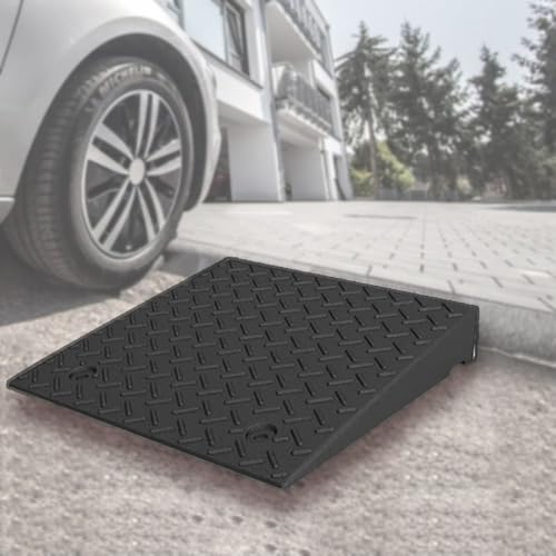 Rollstuhlrampe, Threshold Ramp Shed Ramps, Heavy Duty Dock Loading Ramp Garage Handicap Ramps(50x50x12cm) von SAJMAKUWLA