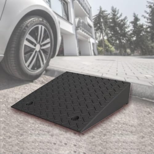 Rollstuhlrampe, Threshold Ramp Shed Ramps, Heavy Duty Dock Loading Ramp Garage Handicap Ramps(50x50x13cm) von SAJMAKUWLA