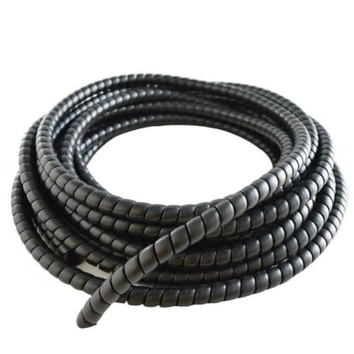 Spiralschlauch-Kabelschutz, 1 Meter Wickelrohr 8mm 12mm Wickelorganisator Drahtkabelschutzhülle(12mm inside diameter) von SAJMAKUWLA