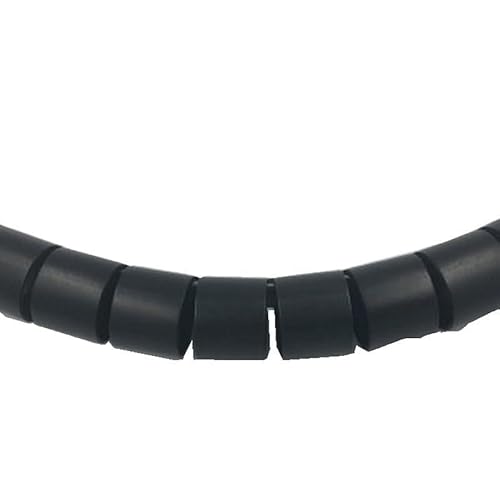 Spiralschlauch-Kabelschutz, 1 stücke 30mm 35mm Rohr Durchmesser Spirale Kabel Linie Wicklung Draht Organizer(Black,30mm 1 Meter) von SAJMAKUWLA