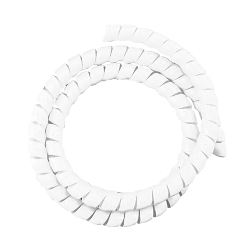 Spiralschlauch-Kabelschutz, 2 Meter 8 mm Rohrdurchmesser Spiralkabel Sleeving Line Spiralwickel Wrap Kabel Draht Organizer von SAJMAKUWLA