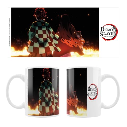 SAKAMI - Demon Slayer- Tanjiro & Nezuko - Tasse, Mug - 320 ml - original & lizensiert von SAKAMI