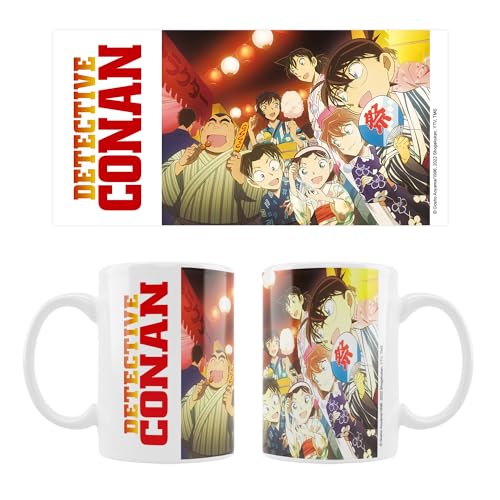 SAKAMI - Detektiv Conan - Conan Edogawa - Yukata - Tasse, Mug - 320 ml - original & lizensiert von SAKAMI