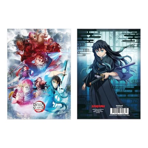 SAKAMI - Notizbuch - Demon Slayer - Notizbuch, Notebook - A5 - original & lizensiert SAKAMI - Notizbuch - Demon Slayer - Notizbuch, Notebook - A5 - original & lizensiert von SAKAMI
