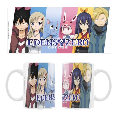 SAKAMI - Edens Zero - Team - Tasse, Mug - 320 ml - original & lizensiert von SAKAMI