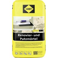 SAKRET Renovier- und Putzmörtel 25 kg Sack Farbe weiß Mörtel SAKRET Renovier- und Putzmörtel 25 kg Sack Farbe weiß Mörtel von SAKRET