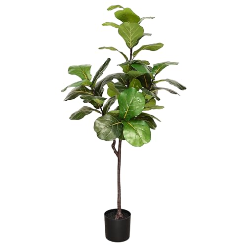 SAKSUN Künstlicher Feigenbaum, Feigenbaum, 1,5 m hoch, Kunstpflanzen, Ficus-Baum für den Innenbereich SAKSUN Künstlicher Feigenbaum, Feigenbaum, 1,5 m hoch, Kunstpflanzen, Ficus-Baum für den Innenbereich von SAKSUN