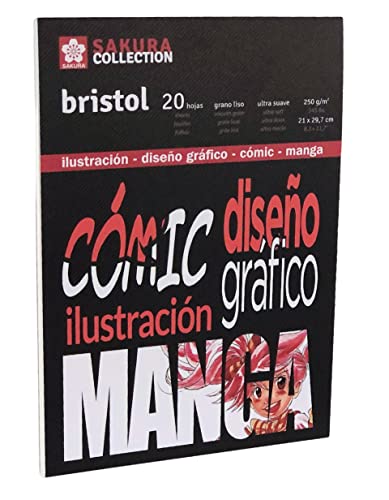 Block Manga A4 Papier Bristol von SAKURA