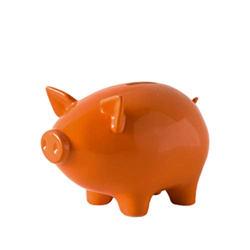 Münzdose Geldspardose Kinder Spardose Keramik Münzspardose Keramik Schweinchen Spardose Handdekor Schwein Spardose Schreibtischdekoration Tier Münzsparbehälter Schweinchen Kind/779 von SAKURRDD