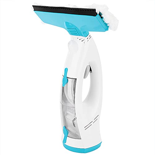 Glasscheibenreiniger, Fenstersauger Kabellos Aufladbar Tragbar 2 in 1 Funktion 10W Home Window Cleaner Arbeitssparend für den Familiengebrauch(Europäischer Standard 100-240V Blau/Weiß, Übersetzung) Glasscheibenreiniger, Fenstersauger Kabellos Aufladbar Tragbar 2 in 1 Funktion 10W Home Window Cleaner Arbeitssparend für den Familiengebrauch(Europäischer Standard 100-240V Blau/Weiß, Übersetzung) von SALALIS