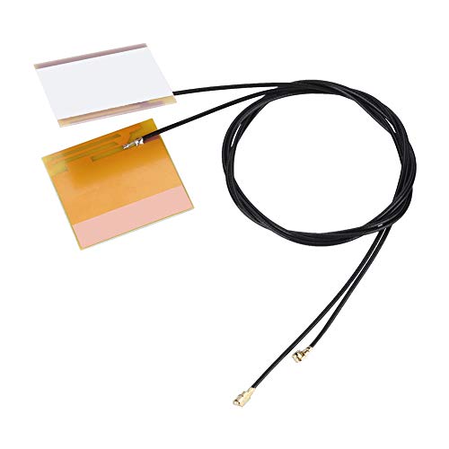 SALALIS 2PCS IPEX eingebaute WiFi Antenne, IPEX G1 Laptop WLAN Kabel, Laptop 2.4G/5G integrierte WiFi Antenne, Stabiles Signal, Geeignet für Kleine Computer und Laptops (46cm) von SALALIS