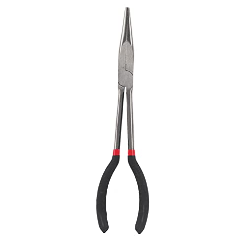 SALALIS Spitzzange, Zange Spitzzange mit Langer Nase Design Exquisite Handwerkskunst Langlebige rutschfeste 11-Zoll-Spitzzange für Zuhause von SALALIS