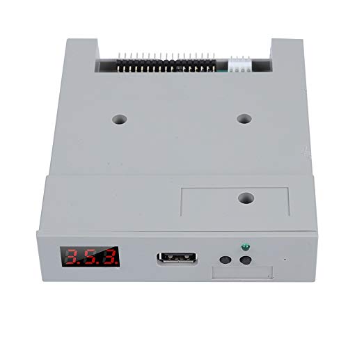 SALALIS USB-Diskettenlaufwerk-Emulator, SFR1M44 U100 USB-Diskettenlaufwerk-Emulator 3,5 Zoll 1,44 MB USB-SSD-Diskettenlaufwerk-Emulator Hochsicherer Datenschutz von SALALIS