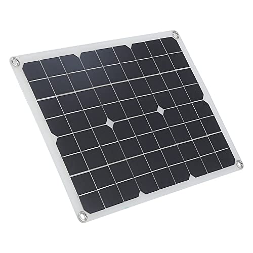 Solarpanel-Ladegerät, wasserdicht, langlebig, 50 W, 18 V, für verschiedene Geräte, Notbeleuchtung, Werbelicht, Kurzschlusslicht von SALALIS